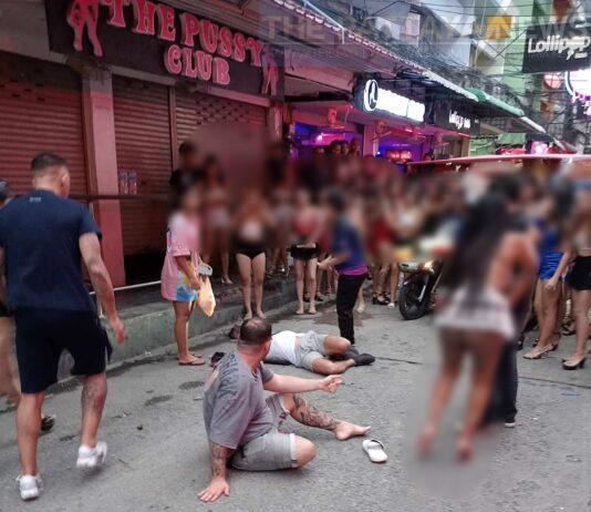 Physical Altercation Between Guards and Customers on Soi 6 in Pattaya Goes Viral