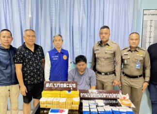 Chonburi Police Arrest Chicken Vendor for Possession of 68,000 Meth Pills