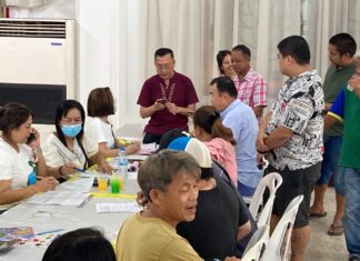 Crowd Flocks to Reserve Religious Amulets for Charity in Pattaya