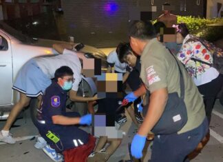 Kuwaiti Tourist and Three Pattaya Women Seriously Injured in Early Morning Motorbike Crash