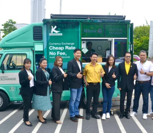Fully Electric Mobile Foreign Currency Exchange Service Unveiled in Pattaya