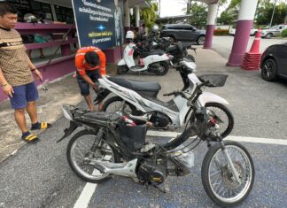 Residents Praise Na Jomtien Police for Swiftly Recovering Stolen Motorcycles Overnight