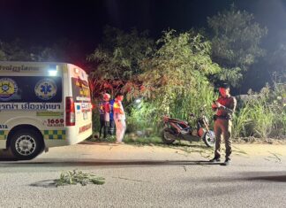 Le corps d'une femme retrouvé au bord de la route choque les habitants de Pattaya