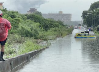 Heavy Rain Causes Minor Flooding in Pattaya – VIDEO
