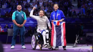 Saysunee Jana Wins Second Gold at Paris 2024 in Wheelchair Fencing