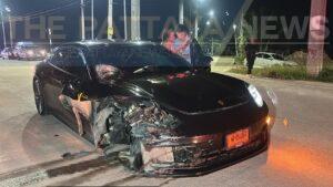 Luxury Porsche Driver Kills Cambodian Motorcyclist in Chonburi