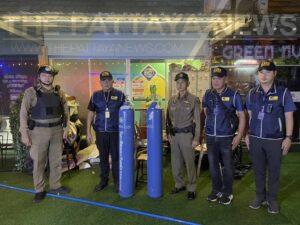 Police Raid Jomtien Bar for Selling Laughing Gas Balloons