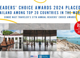 Readers’ Choice Awards 2024 Placed Thailand Among Top 20 Countries in the World