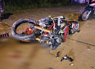 Un Britannique de 66 ans décède dans un accident de moto à grande vitesse à Sattahip, un jour après son retour en Thaïlande