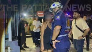 Intoxicated Woman Claims Heartbreak After Car Crash in Pattaya