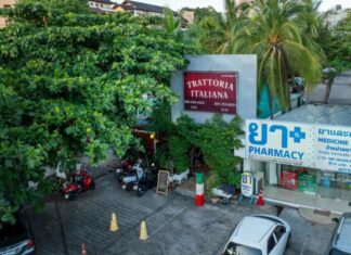Очень необычный видеообзор ресторана Trattoria Italiana Jomtien от Луки!