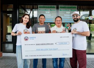 Бизнесмен из Дубая пожертвовал 5 миллионов бат в поддержку Му Дэнга в открытом зоопарке Кхао Кхео недалеко от Паттайи