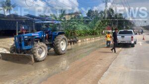 Khao Mai Kaew Officials Launch Recovery Efforts After Flooding