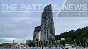 Objects Seen Thrown from Abandoned Waterfront Condo in Pattaya