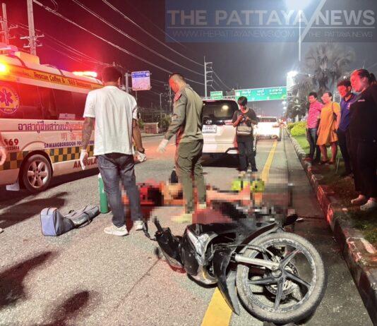 Motorradfahrer bei Fahrerflucht-Unfall in Pattaya schwer verletzt