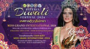 Miss Grand International Rachel Gupta to Appear at Pattaya Diwali Festival