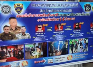 Transnational Drug Syndicate Arrested on Phangan Island