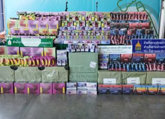 Sri Racha Authorities Seize Over 47,000 E-Cigarettes in Major Crackdown on Illegal Imports
