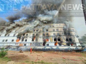 Fire Guts Ghost Ship Hotel on Koh Chang