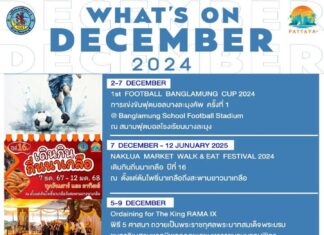 Pattaya Events for December 2024