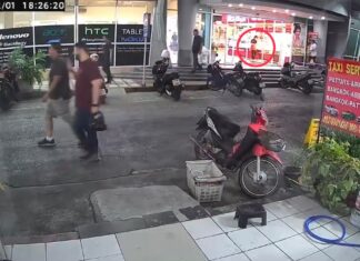 Police Hunting for Gold Shop Snatcher in Pattaya Area
