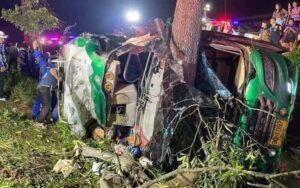 At least Eight People Die in Surat Thani Bus Crash
