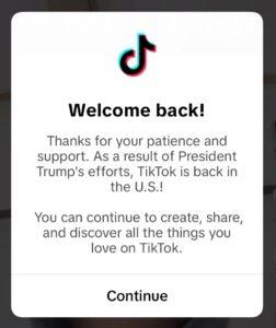 TikTok, CapCut, Other Bytedance Apps Ban Lifted in U.S. After Trump Intervention, Apps Restores Service