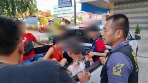 Four Illegal Foreign Workers Arrested in Naklua, Two Stayed Illegally in Thailand for Six Years