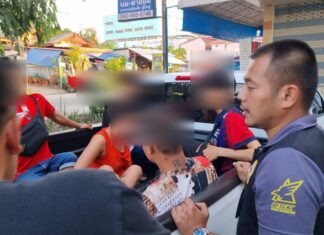 Four Illegal Foreign Workers Arrested in Naklua, Two Stayed Illegally in Thailand for Six Years
