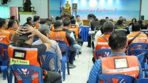 Motorcycle Taxi Drivers Demand Action Against Illegal App-Based Riders in Pattaya Area