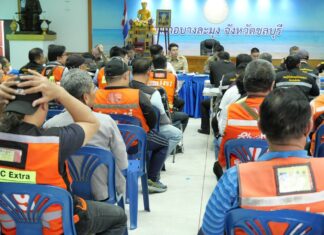 Motorcycle Taxi Drivers Demand Action Against Illegal App-Based Riders in Pattaya Area
