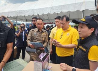 Customs and Thai Law Enforcement Seize Large Shipment of E-Cigarettes in Laem Chabang Port Raid as Vaping Crackdown Continues