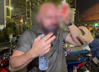 German Tourist Assaulted on Pattaya Beach Road by Over Ten Thai Men, Cause Under Investigation