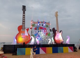 Объявлен план дорожного движения для музыкального фестиваля в Паттайе в 2025 году