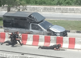 Roadside Bombing in Thailands Deep South Injures Eight Rangers and Civilian
