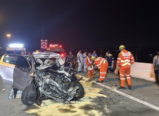 Korean Driver Dies after Early Morning Car Crash in the Pattaya Area