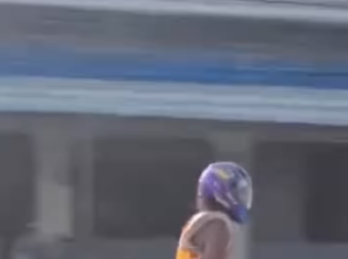 Man Goes Viral Dressed as a Monk Riding His Motorbike Stunt-Style in Pattaya with a Snake Around His Neck