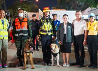 Thai Prime Minister Visits Collapsed State Audit Office Site in Bangkok to Support Rescue and Recovery Efforts