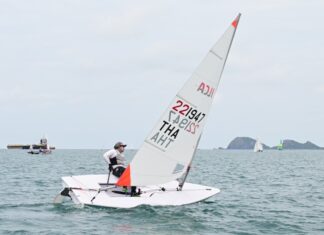 Sattahip Hosts Day 5 of Thailand National Sailing Championship with Over 200 Sailboats