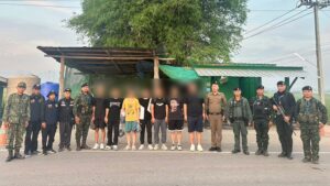 Seven Chinese Call Center Workers Flee Harsh Conditions in Myanmar, Found in Tak
