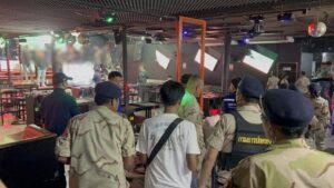 Pattaya Bar Raided for Allegedly Being Open Past Legal Time and Disturbing Residents Sleep