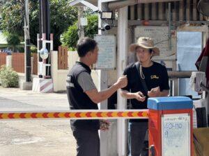 Pattaya Security Guard Regrets Fight with Food Delivery Rider Over Damaged Entry Card