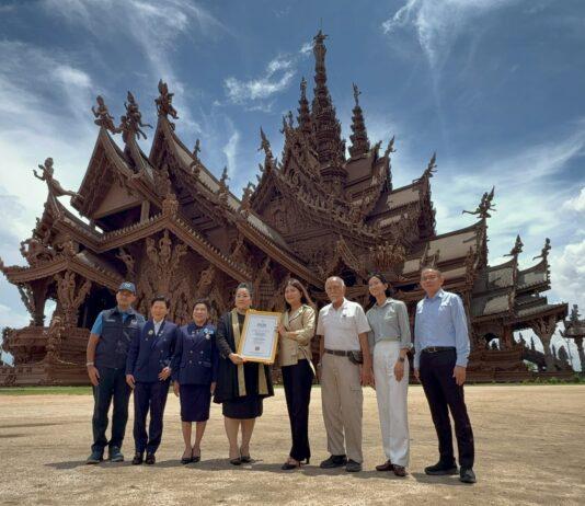 Sanctuary of Truth in Pattaya Receives World Record Certification as Largest Wooden Museum
