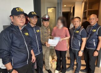 Woman Arrested in Pattaya Condo for Allegedly Facilitating High Profile Monks Online Gambling of Over 300 Million Baht