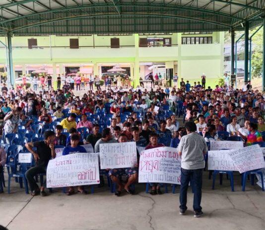 Villagers in Chonburi Protest Chinese-Owned Factory Construction