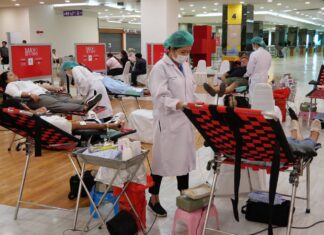 Mike Shopping Mall and Thai Red Cross Host Blood Donation Drive in Pattaya