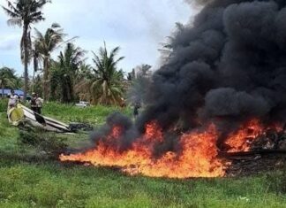 Three Police Officers Die after Helicopter Crashes in Prachuap Khiri Khan, Second Crash in a Month