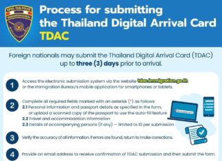 Thailand Officially Launches Thailand Digital Arrival Card, or TDAC