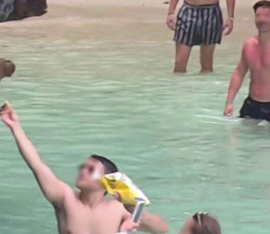 Western Tourist Faces Fine for Illegally Feeding Monkeys on Phi Phi Island