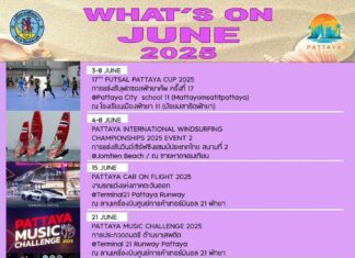 Pattaya Gears Up for an Amazing June 2025 with Exciting Events